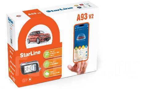 Сигнализация с автозапуском StarLine A93 v2 с установкой, новый, в ...