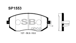 ������� ��������� ��������, �������� Sangsin Brake SP1553 SP1553 ����