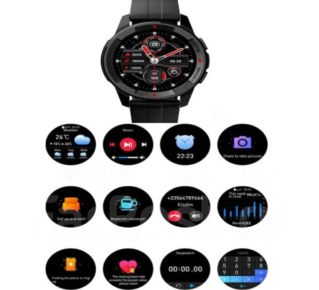 Смарт часы мужские Xiaomi Mibro Watch X1 Умные часы, новый, в наличии ...