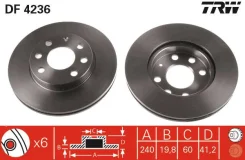 DF4236_���� ��������� ��� df4236 TRW DF4236 ����