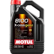 ���� 8100 X-cess GEN2 5W40 4 �. Motul 111858 111858 ����