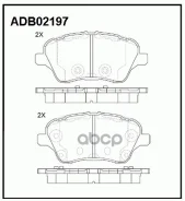 ������� ��������� �������� �������� Ford Fiesta VI 08- / Ford Transit 14- Allied Nippon ���. ADB02197 ADB02197 ����