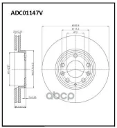 ���� ��������� �������� Toyota RAV 4 II, III, IV 00- / Lexus HS 09-18 Allied Nippon ���. ADC01147V ADC01147V ����