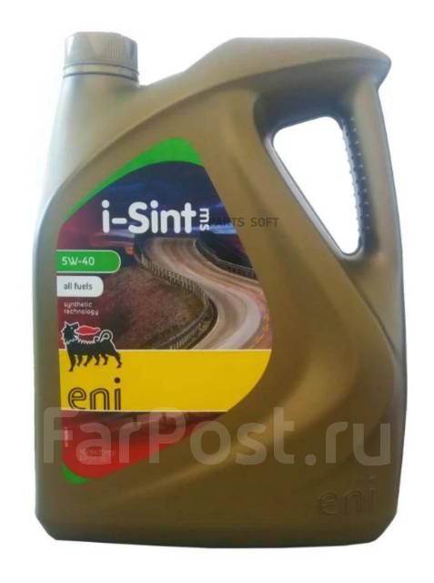 Масло Моторн. Синтет ENI ENI I-SINT MS 5W40 4Л 6ШТ, синтетическое, 4,00 ...