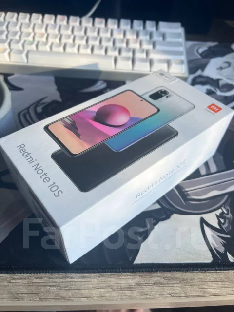 Xiaomi Redmi Note 10S. �/�, 128 ��, �����, 4G LTE, Dual-SIM, NFC ����