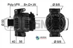 ��������� MB Sprinter 2.2 D 00-06 90A ERA 210147 210147 ����