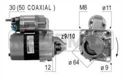 ������� 12V 0,9 Kw FIAT Doblo/Grande Punto 07- ERA 220376 220376 ����