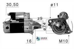 ������� 12V 1,0 Kw Toyota Corolla 02-07 ERA 220675 220675 ����
