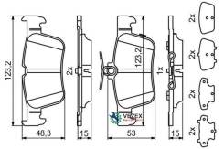   FORD KUGA/Mondeo/Galaxy/S-MAX 14-  Bosch 0986494839 0986494839 