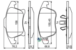 ������� ��������� FORD Mondeo 14- �����. Bosch 0986494837 0986494837 ����