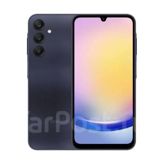 Смартфон Samsung Galaxy A25 5G 6/128Gb Тёмно-синий, 6.50", 3G, 4G LTE ...