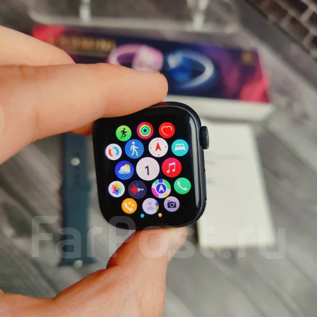 ������! Apple Watch 8 black. GPS, NFC, IP68 ����