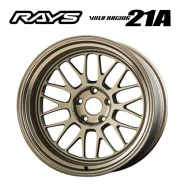 RAYS Volk Racing 21A. 9.5x18", 5x114.3, ET20, �� 73���. ��� ����� �� ������������ ����