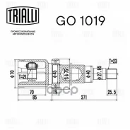 ������� ������������� (������) FORD Fusion (2002) [178Trialligo1019] GO1019 ����