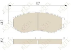 ������� KOTL 3330KT Chevrolet AVEO/Kalos Daewoo Kalos 96534653 ����