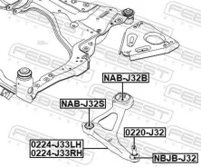 ����� �������� ������ Febest 0224J33RH 0224J33RH ����