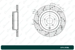 ���� ��������� ��������������� ������������� G-brake GFR-21136L ����� GFR21136L ����