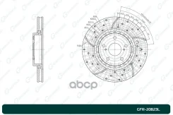 ���� ��������� ��������������� G-brake GFR-20823L ����� Gbrake GFR20823L GFR20823L ����