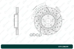 ���� ��������� ��������������� G-brake GFR-20823R ������ Gbrake GFR20823R GFR20823R ����