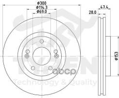   |  | Hyundai Grandeur V 11, I30 I, Ii 07, Kia Ceed Ii 12, Soul Ii 14 Tyren . TYR1015741 TYR1015741 