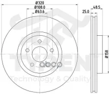 ���� ���������, �������� Ford Kuga II 13, Tourneo Connect II 13, Transit Connect II 13 Tyren ���. TYR1020241 TYR1020241 ����