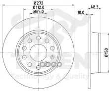 ���� ���������, ������ Skoda Octavia II (A5), III (A7), IV (A8) 04, Yeti 09 Volkswagen Golf VI-VI Tyren ���. TYR1023321 TYR1023321 ����
