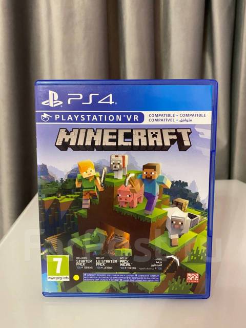 Игра Minecraft на PlayStation 4 (PS4/PS5)(RUS), диск, в наличии. Цена ...