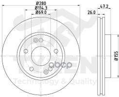   |  | Hyundai Tucson I 04, Kia Ceed I 06, Soul I, Ii 09, Sportage Ii 04 Tyren . TYR1016161 TYR1016161 