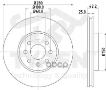 ���� ���������, �������� Opel Astra H 04, Meriva A 03, Corsa C 00 Tyren ���. TYR1016741 TYR1016741 ����