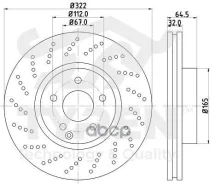 ���� ���������, �������� Mercedes E-class (W212) 09, C-class (W204) 07 Tyren ���. TYR1021991 TYR1021991 ����