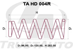 ������� �������� ��������� (TA) TA HD 004R TAHD004R ����