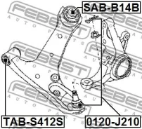 ���������� �������� tabs412s Febest TABS412S ����