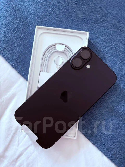 Apple iPhone 16 Plus. �����, 256 ��, 3G, 4G LTE, 5G, Dual-SIM, ����������, NFC. ��� ����� �� ������������ ����