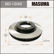 ���� ����. ���. ����. [311x32] 6 ���. BD-1242 Masuma BD1242 ����