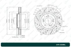 ���� ��������� ��������������� ������������� G-brake GFR-20285L ����� Gbrake GFR20285L GFR20285L ����