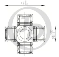 ���������� ������� 48.00x19.06 ST1948 JD JTU0007S JTU0007S ����