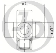 ���������� ������� 38.00x16.05 ST1638 JD JTU0004S JTU0004S ����