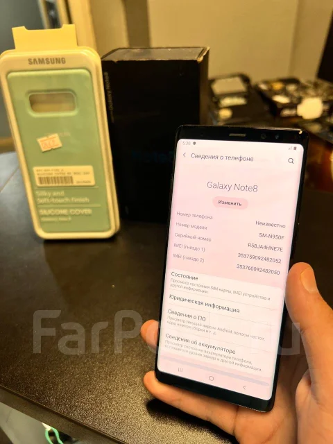 Samsung Galaxy Note 8. �/�, 64 ��, ������, 3G, 4G LTE, NFC ����