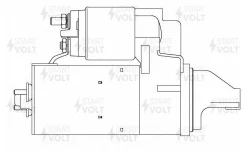 ������� ��� � / � daewoo nexia (94-) 1.5i / opel vectra a (88-) 1.6i 1, 4��� (lst 0512) Startvolt LST0512 LST0512 ����