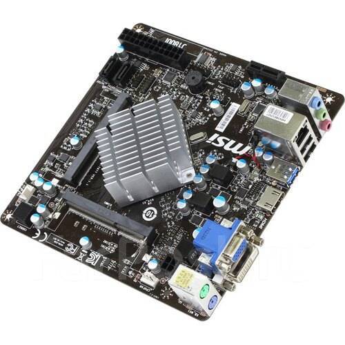 Материнская плата MSI MS-7877 / Mini ITX / DDR3 / Celeron J1800, Intel ...