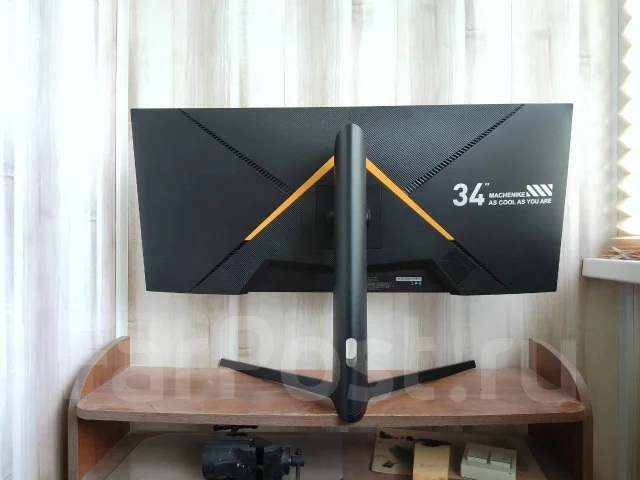 Machenike. 34", ���������� �� (LCD, LED, QLED) ����