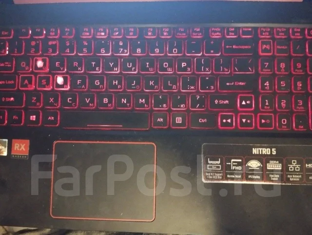 Acer Nitro 5 AN515-43. 15.6", 2,1����, ��� 8 ��, ���� 256���, WiFi: 1, Bluetooth: 1, ����������� �� 4��. ����