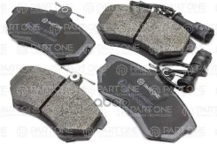 ������� ��������� �������� front, AUDI 100 77-91, 200 83-91, 80 86-91, Chery Amulet II 10, 119x69.3x19 PART-ONE ���. 1BP027, �������� 1BP027 ����