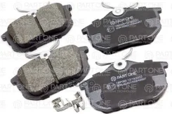 ������� ��������� �������� rear, Mitsubishi Carisma 97, COLT VI 04, S40 I 95-04, 87.2x47.1x16.8 PART-ONE ���. 1BP060, ������ 1BP060 ����
