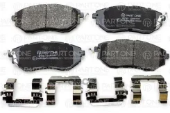 ������� ��������� �������� front, Subaru Legacy IV 03, Outback 03, Tribeca 05, 157x63.4x18 PART-ONE ���. 1BP361, �������� 1BP361 ����