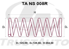 ������� �������� ��������� (TA) TA NS 008R TANS008R ����