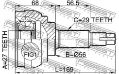 ���� ������� Nissan Maxima A32 94-00, Maxima A33 98-06 0210-027 210027 ����