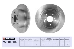 ��������� ���� ����. Toyota Camry V40 V50 06- Lexus ES V 06- M2000504 Marshall M2000504 M2000504 ����