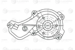 ����� ������� ��� �/� Honda Civic (06-) 1.8i [R18A] () Luzar LWP2318 LWP2318 ����