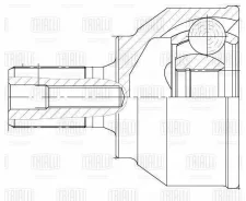 ���� ��� �/� Ford Focus II (05-) (�����. ) (24 ���. ) () Linea Perfecto | ����� ����/��� | Trialli GO1064 GO1064 ����